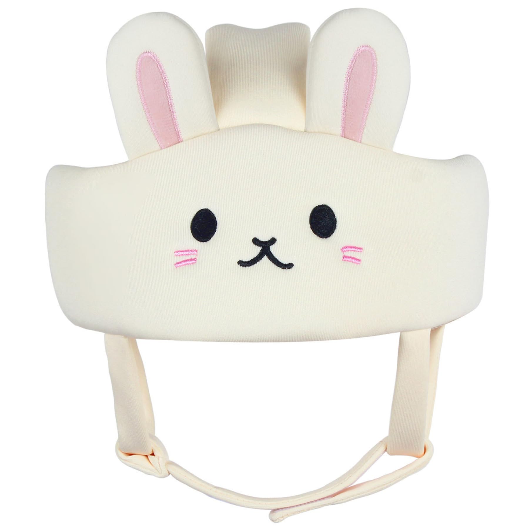 Casco de seguridad para bebés Ajustable Anti-colision suave lindo cartoon bunny baby Head Head Protector para caminar a la arrastre, casco de seguridad