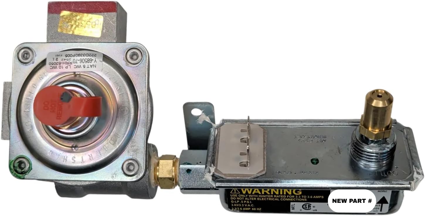 EAP16225917 PS16225917 AP6996722 CKD996722X compatible with GE Gas Range Valve Control Asm fits old number EAP16225917 PS16225917 AP6996722