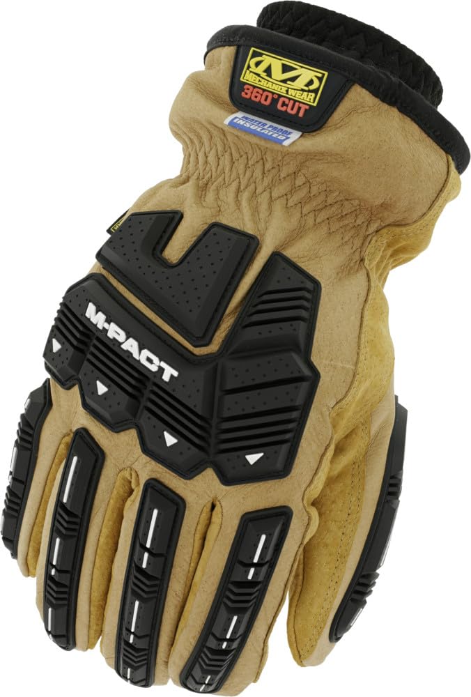 Mechanix Wear Coldwork™ M-Pact® Driver en Cuir imperméable F9-360