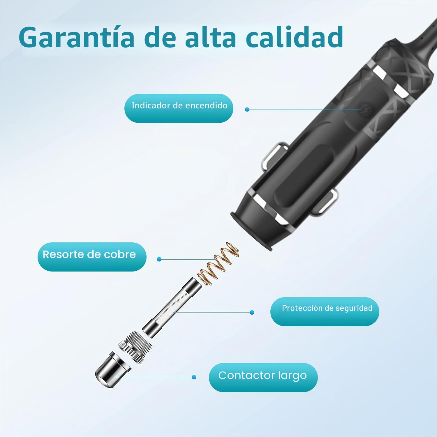 TAIFU XT60 Cable de Extensión Cargador de Coche Adaptador para Estación de energía portátil EF EcoFlow RIVER 3/2, Anker SOLIX C200 C300 BLUETTI EB3A ALLPOWERS R600 R1500 Solar Generator Car Charger