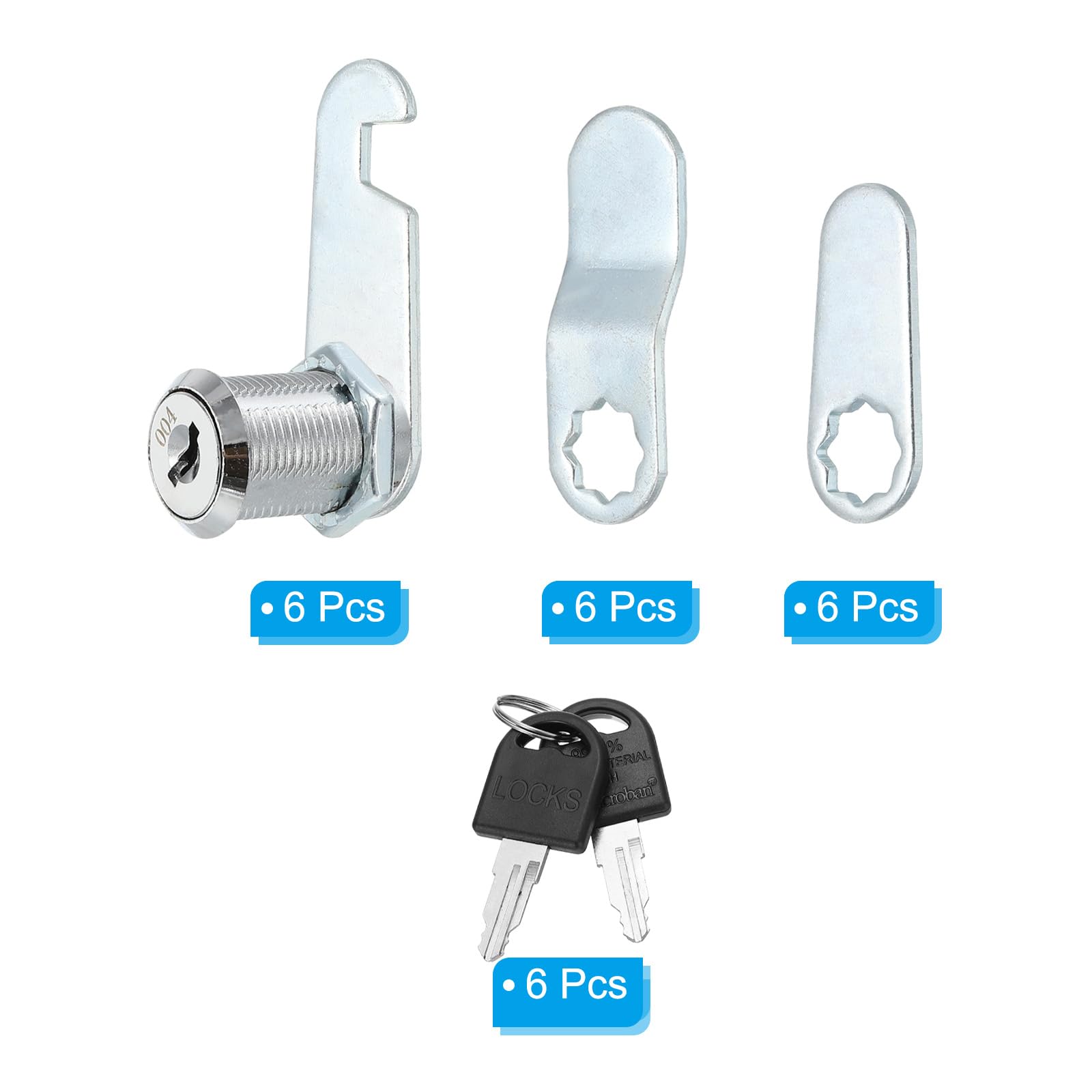 PATIKIL 1" Cam Lock with Keys - Image 3