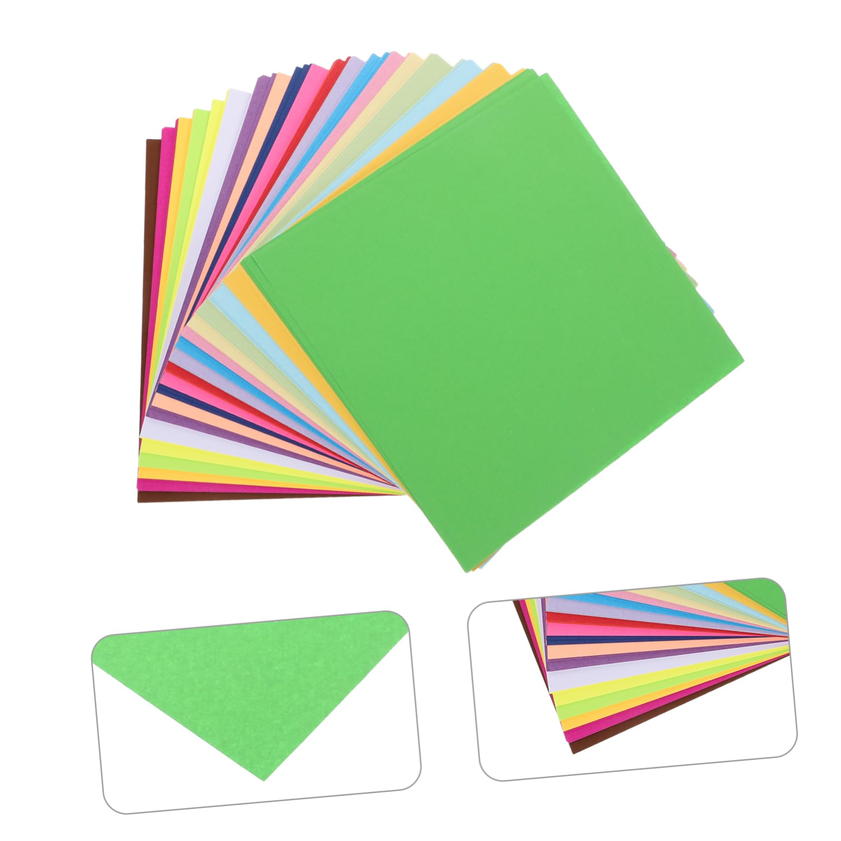 Papel de Origami para Niños 15cm Cuadrado 600 Hojas de Color