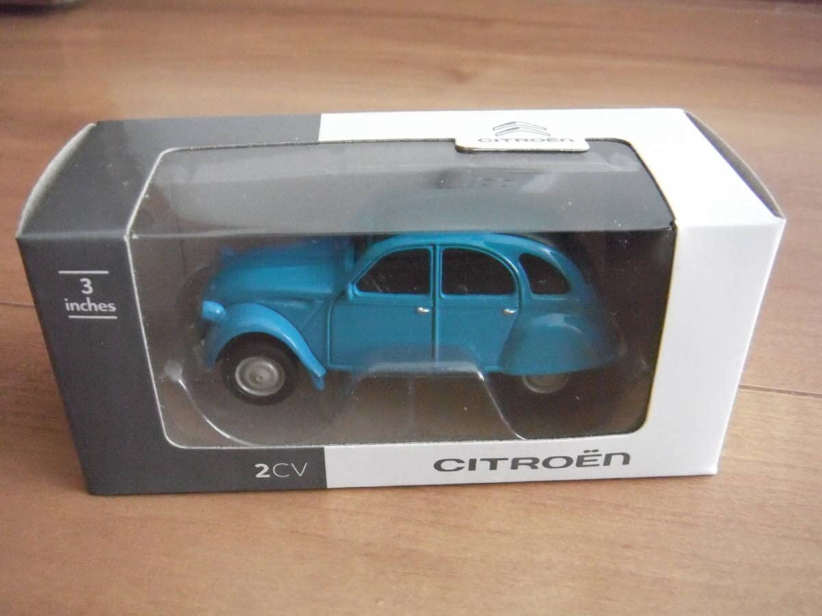 Amazon | ノレブ シトロエン 2CV ミニカー 青 ブルー 3インチ NOREV