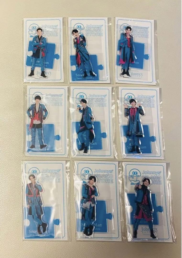 Amazon.co.jp: Snow Man アクスタ 第3弾 9人 : おもちゃ 