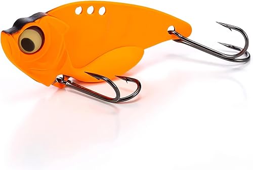 Miniatura 5 de Piscorush Juego de 50 ganchos dobles de pesca clásico de acero de alto carbono doble rana ganchos de cebo de pesca de púas para agua salada de agua