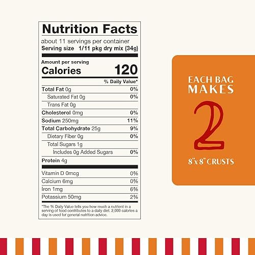 Miniatura 3 de Urban Slicer Pizza Worx - Masa de pizza Epic Deep Dish - Kit para hacer pizza en casa para una auténtica corteza abundante - Bolsas de 13.2 onzas -