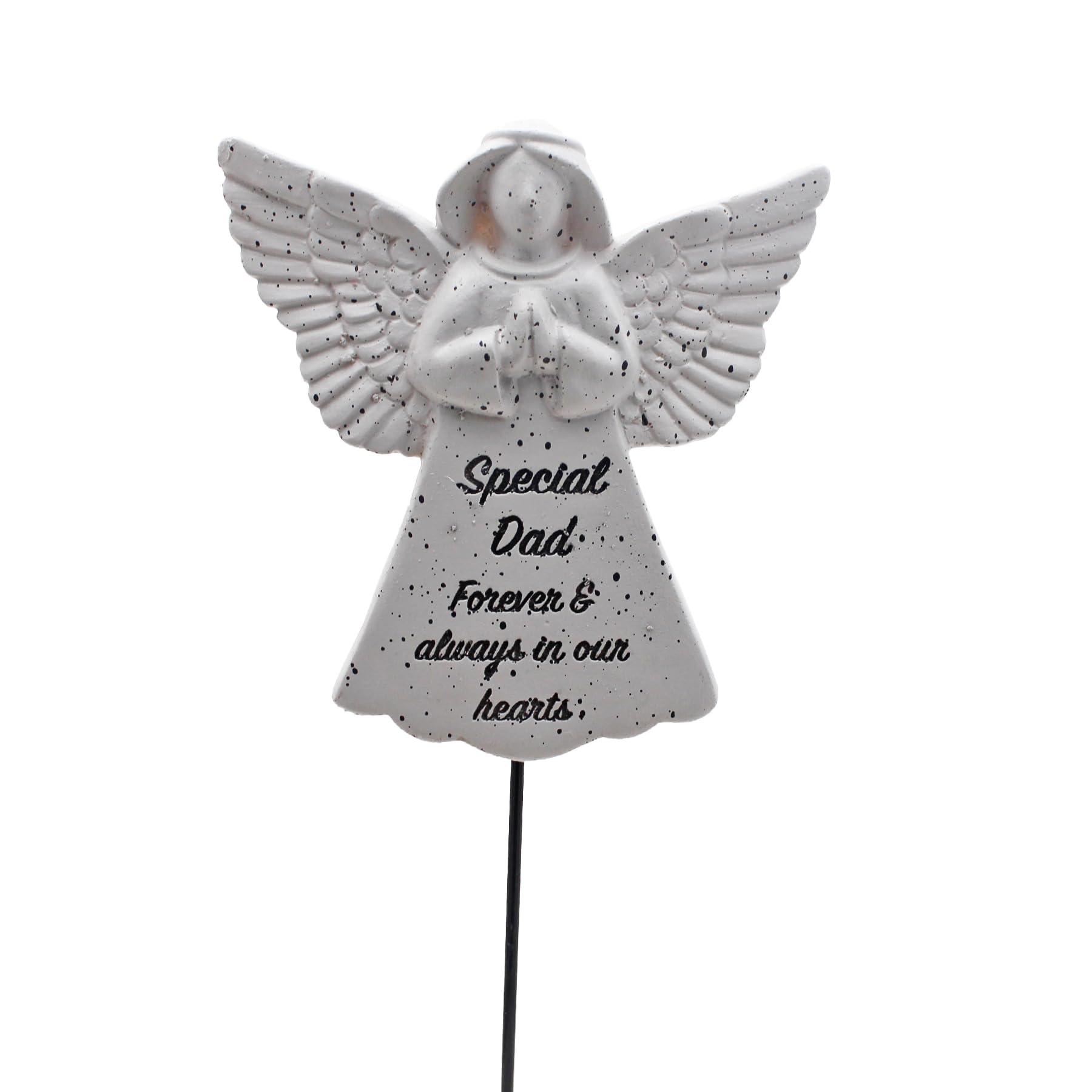 Widdle Gifts Special Dad 5031 Memorial Graveside 19Cm Angel On Stake With Thoughtful Wording For Your Loved One (Special Dad 5031)