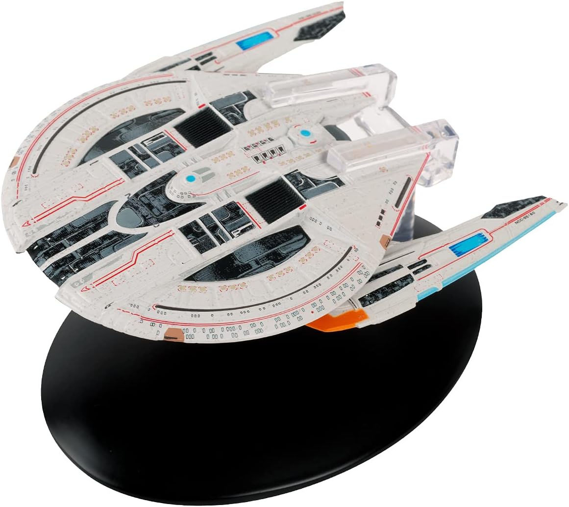Eaglemoss Hero Collector Edison-Class Federation Temporal Warship | Star Trek Online Starship Collection | Model Replica