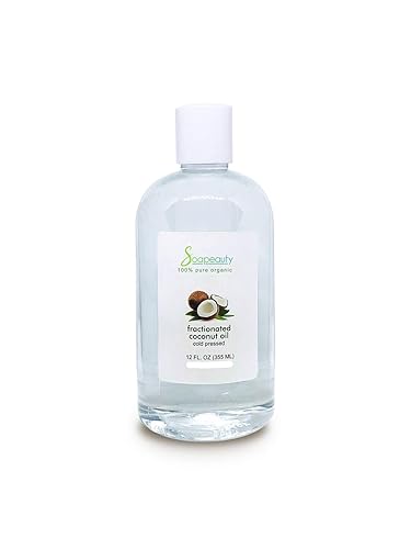 ACEITE DE COCO FRACCIONADO PRESIONADO EN FRÍO NATURAL 100% PURO 4 OZ A 1 GALLÓN (Tamaño: 12 OZ)