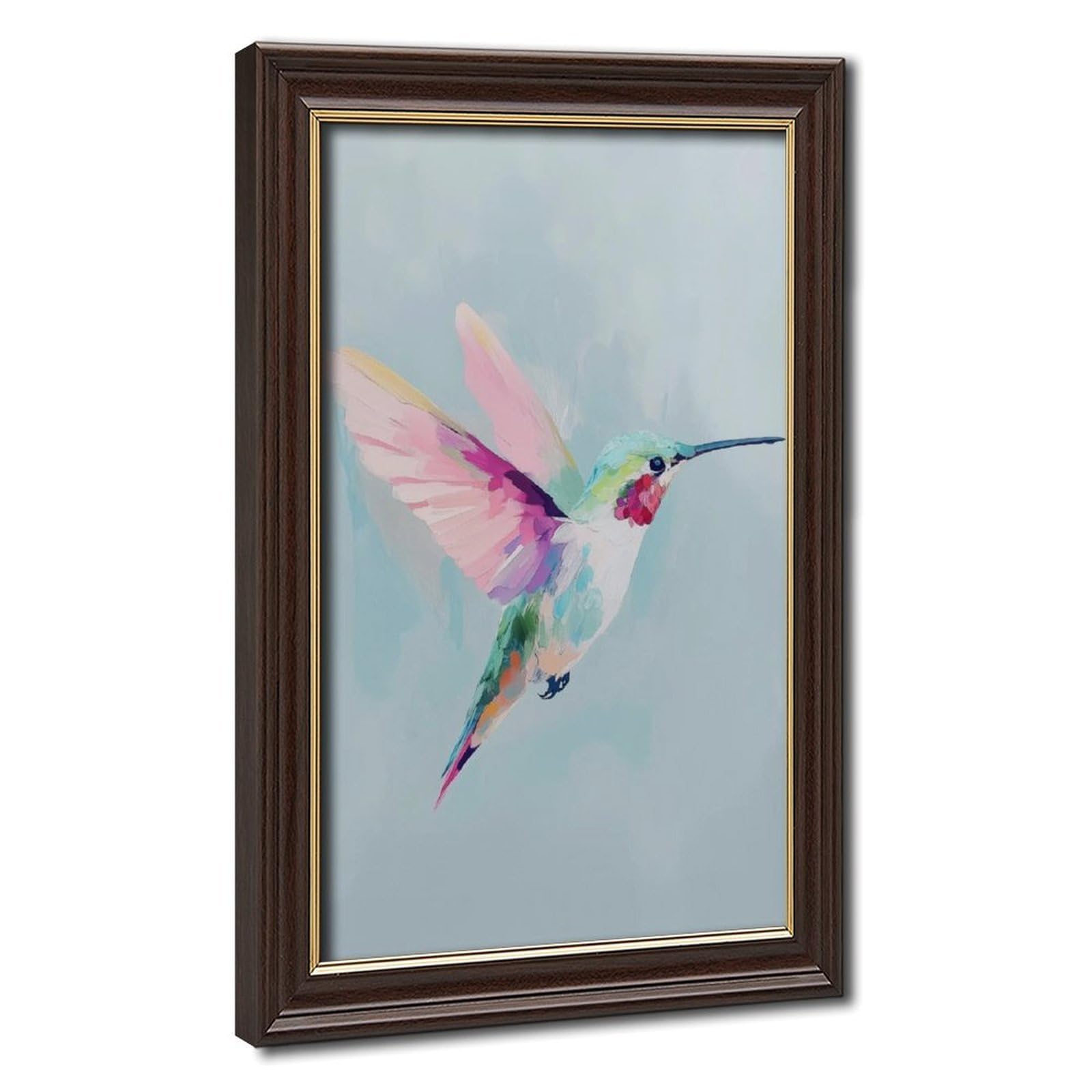 Bareronor Hummingbird Poster Canvas Poster Bedroom Decor Landscape Office Room Decor Gift 20" L X 30" W