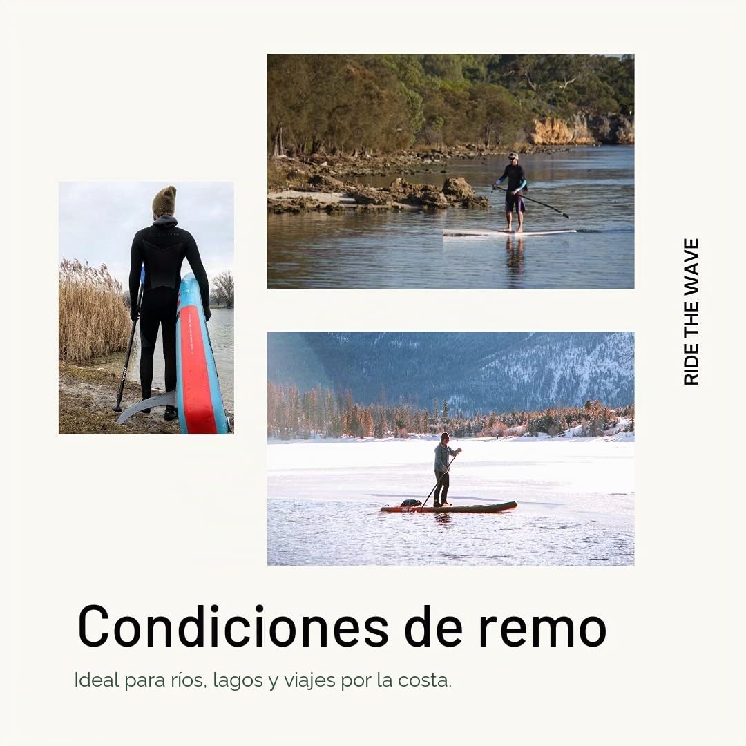 US-Box SUP Touring Finne – Fabricado en Alemania – Surfboard Fin apto para muchas tablas de surf de remo (tamaño 9,4")