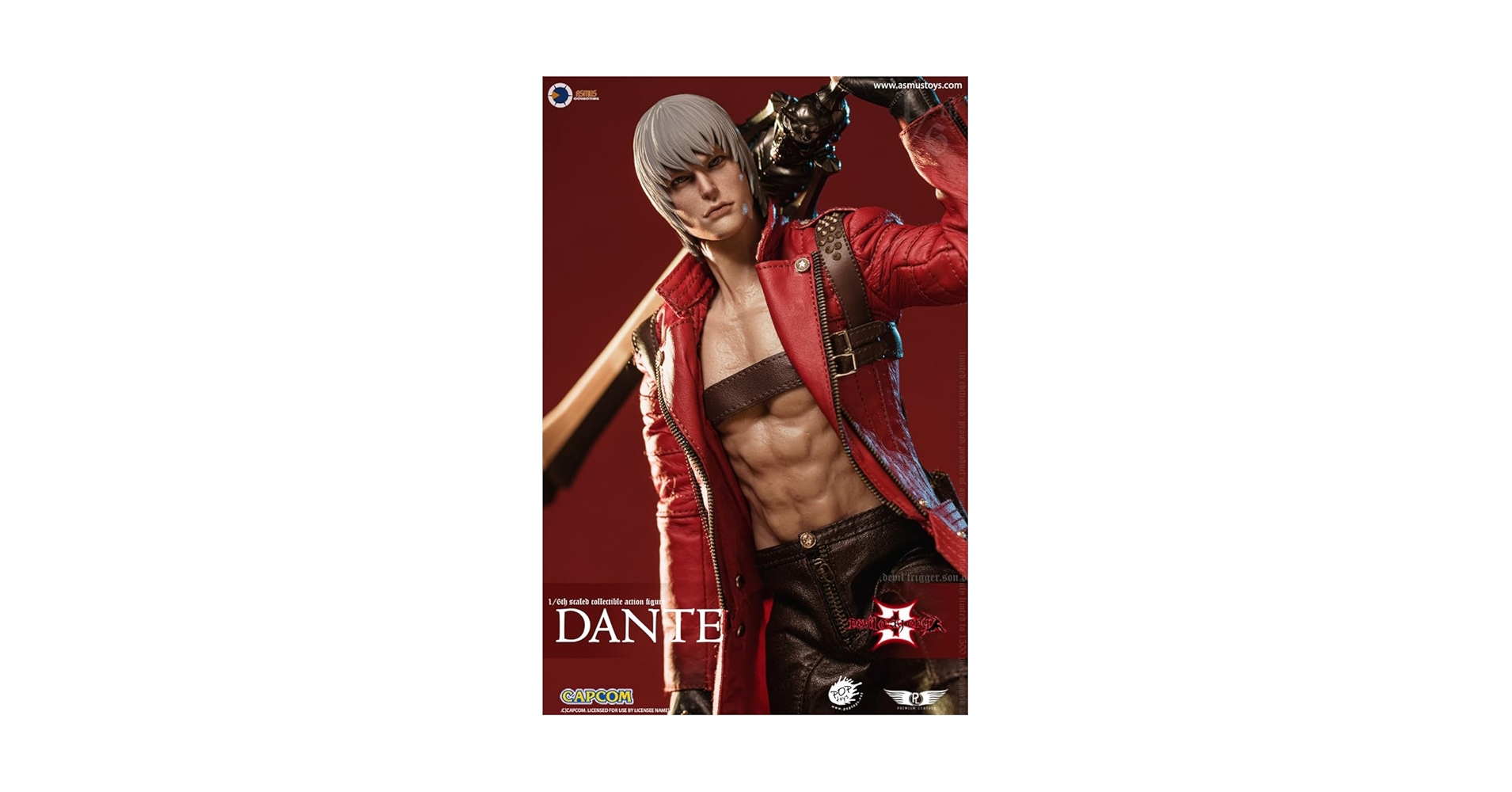 Asmus Toys デビルメイクライ 3 ダンテ フィギュア ラグジュアリー Amazon | Asmus Toys 16 デビルメイクライ3 ダンテ DANTE 20 Ver