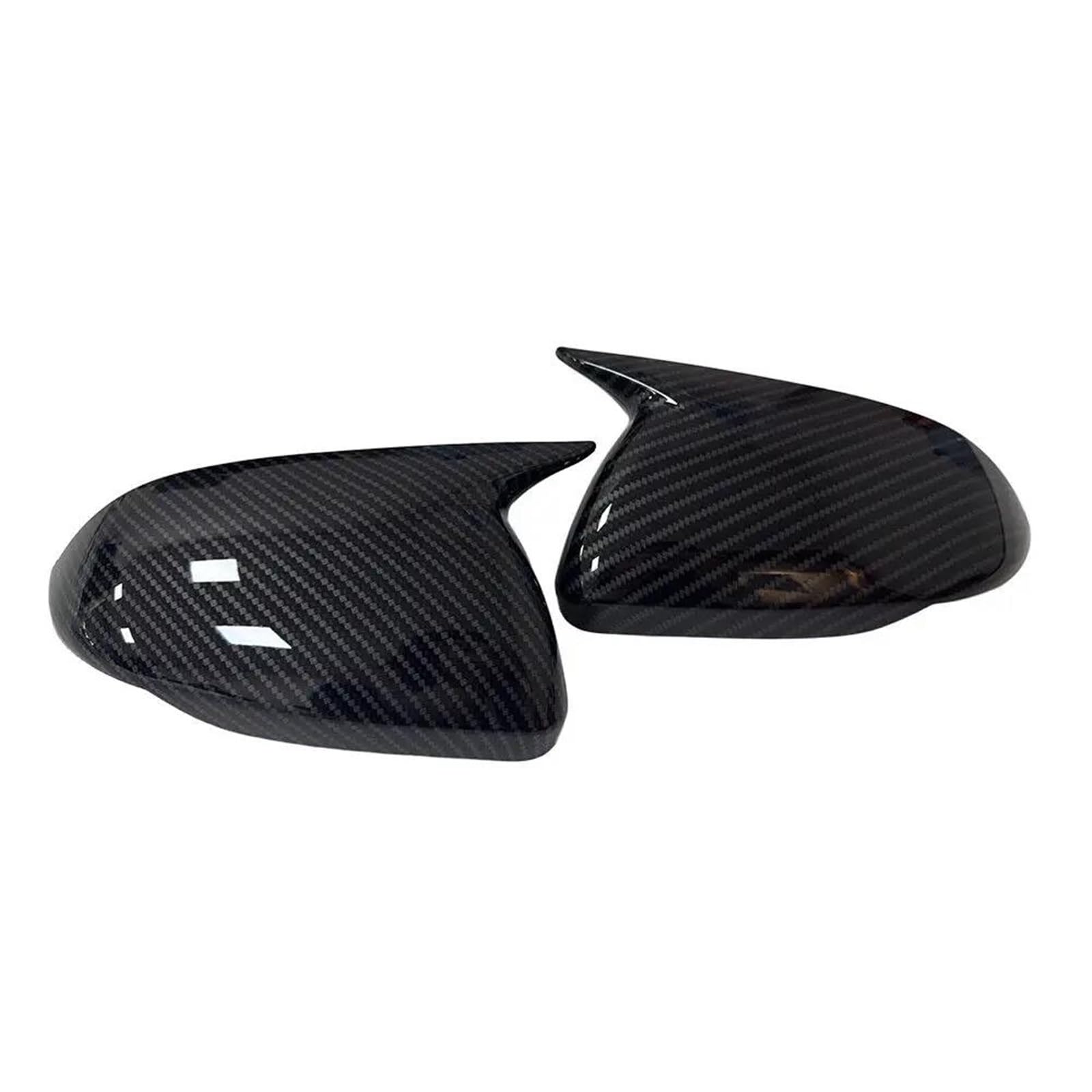 Zapora Style 4 For Kia For Rio 2018-2023 Car Sticker Rearview Side Mirror Cover Wing Cap Exterior Door Case Trim Carbon Fiber Look(Style 4)