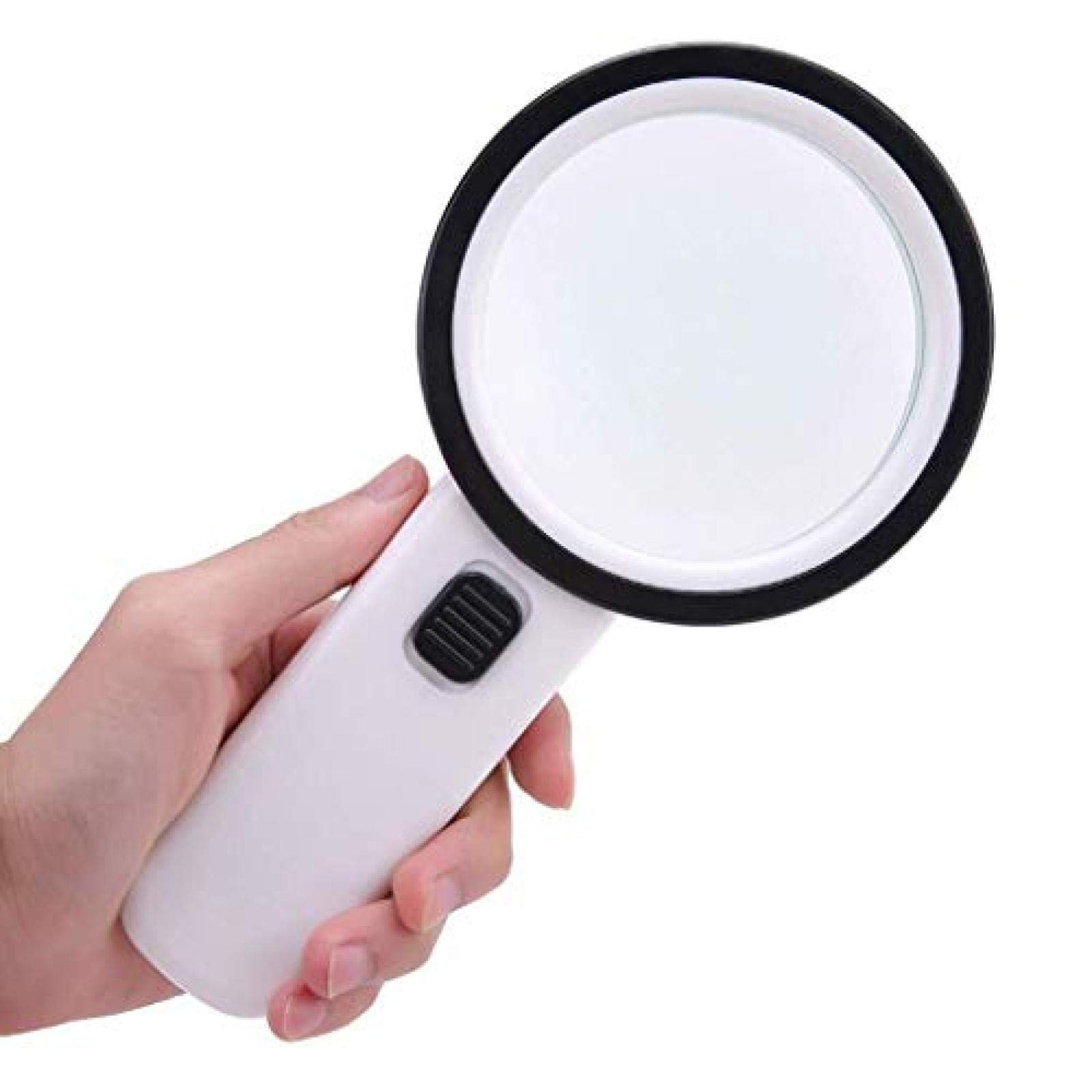 Amazon.co.jp: 虫眼鏡ルーペメガネ拡大鏡ルーペはずきルーペ リングLED