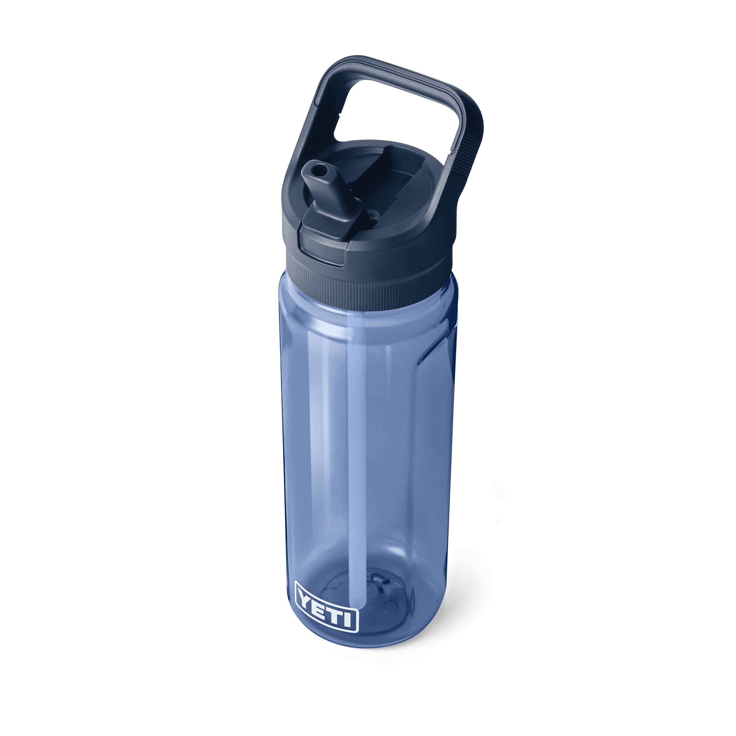 YETI Yonder C Straw Water Bottle with Leak-Resistant Straw Cap, Navy, 25 oz (750 ml) โ image 1