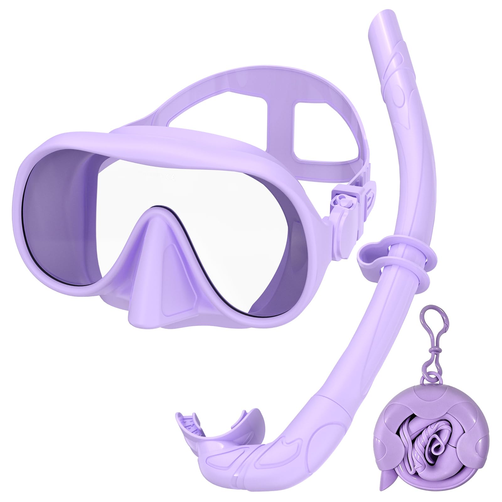 Equipo de esnórquel para adultos, juego de esnórquel, máscara de buceo con parte superior seca, gafas de natación para adultos, juego de buceo