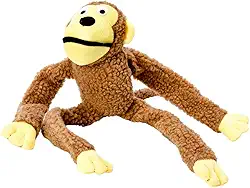 Chalesco Brinquedo Macaco Marrom para Cães