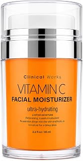 Vitamin C Ultra-Hydrating Facial Moisturizer 95 mL | 3.2 fl oz, Vitamin C Formula, Facial Hydration, Moisturizing Cream, Skin Care