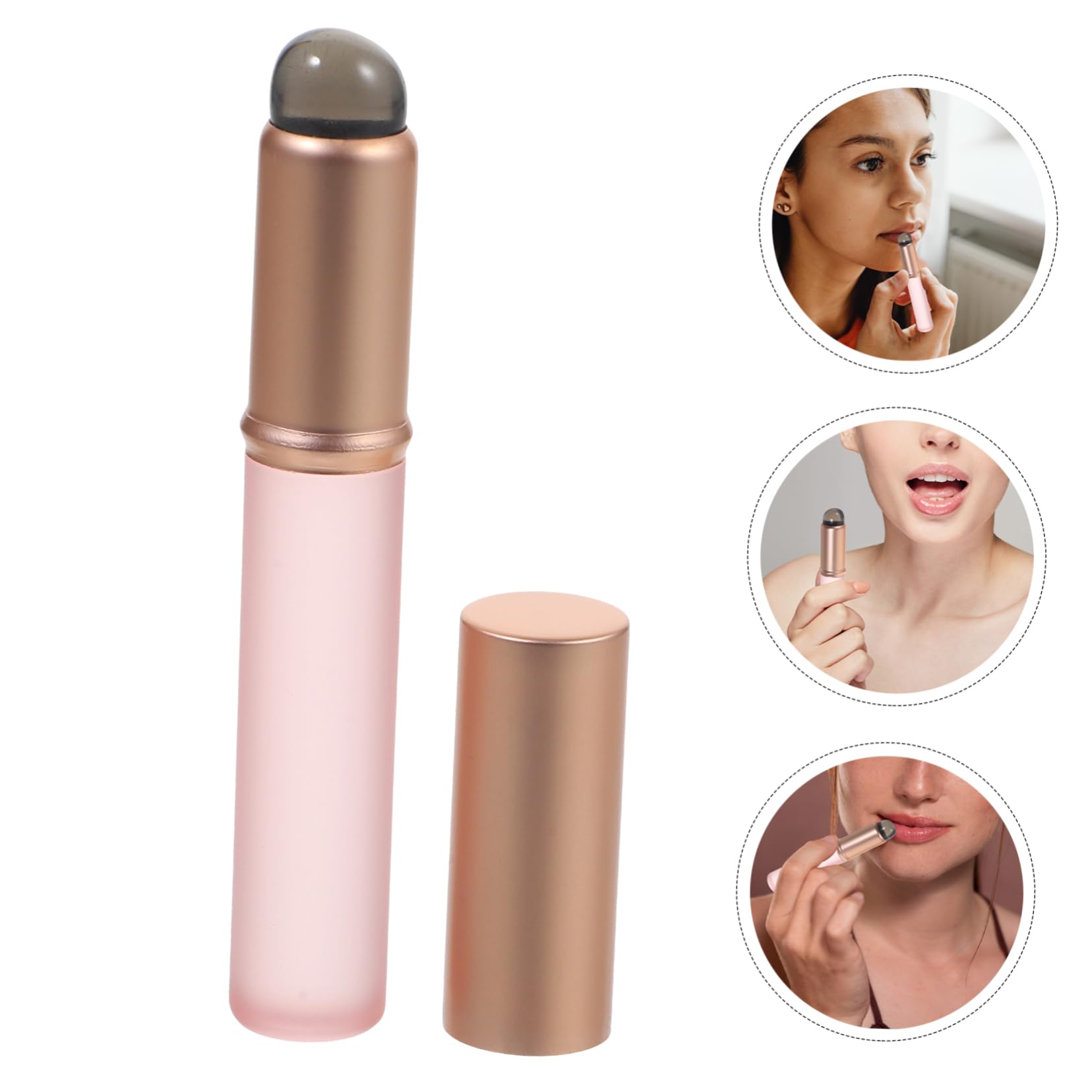 Didiseaon 10pezzi Per e Lucidalabbra Applicatori Per Design Portatile Per e Make-up Enthusiasts Include Per Copertura Protettiva