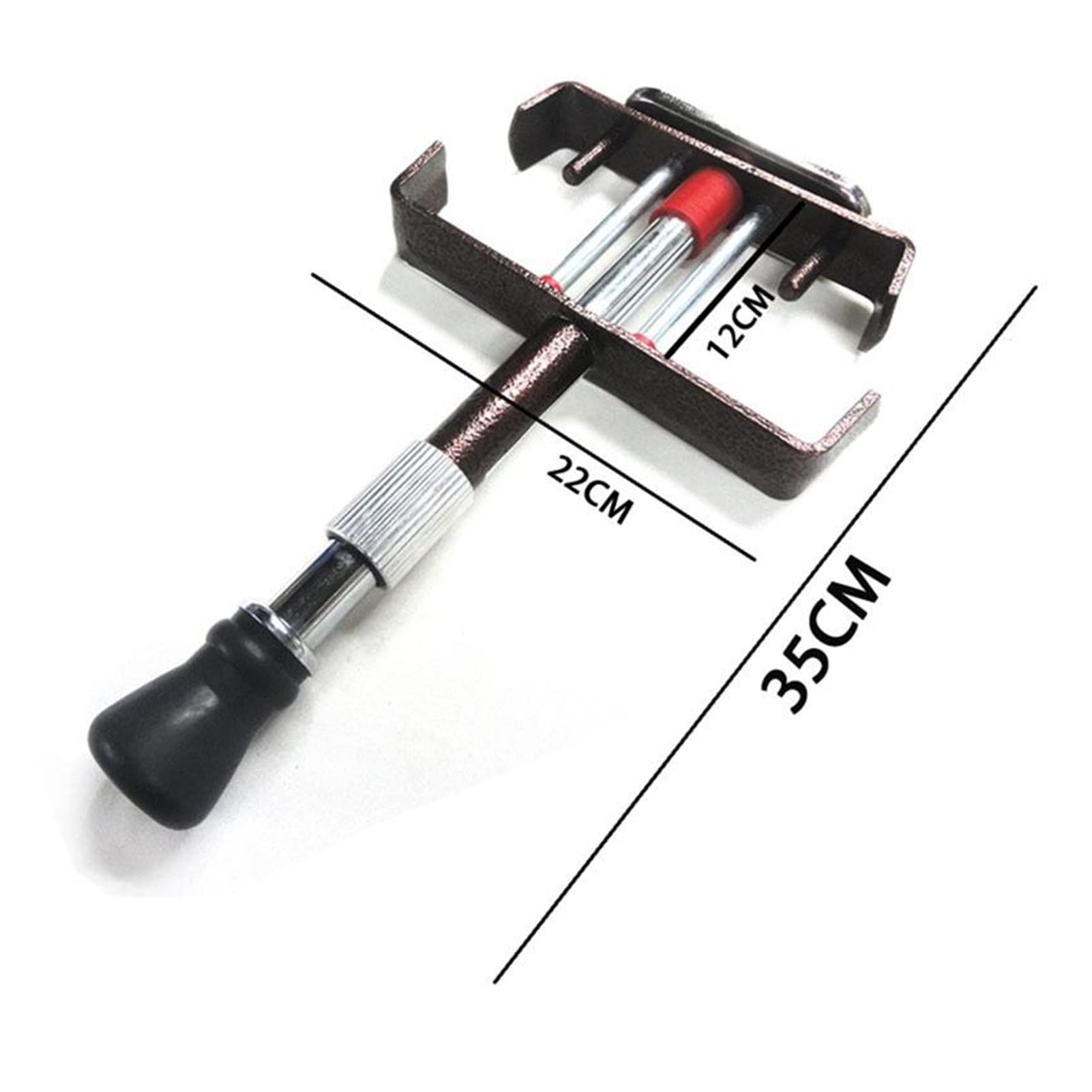 1 PC Cerradura de embrague Pedal multiusos Bloqueo de protección contra robo de seguridad Herramienta de bloqueo a/;n;/ti-robo Strongado Freno de freno Cerradura de pedal de embrague