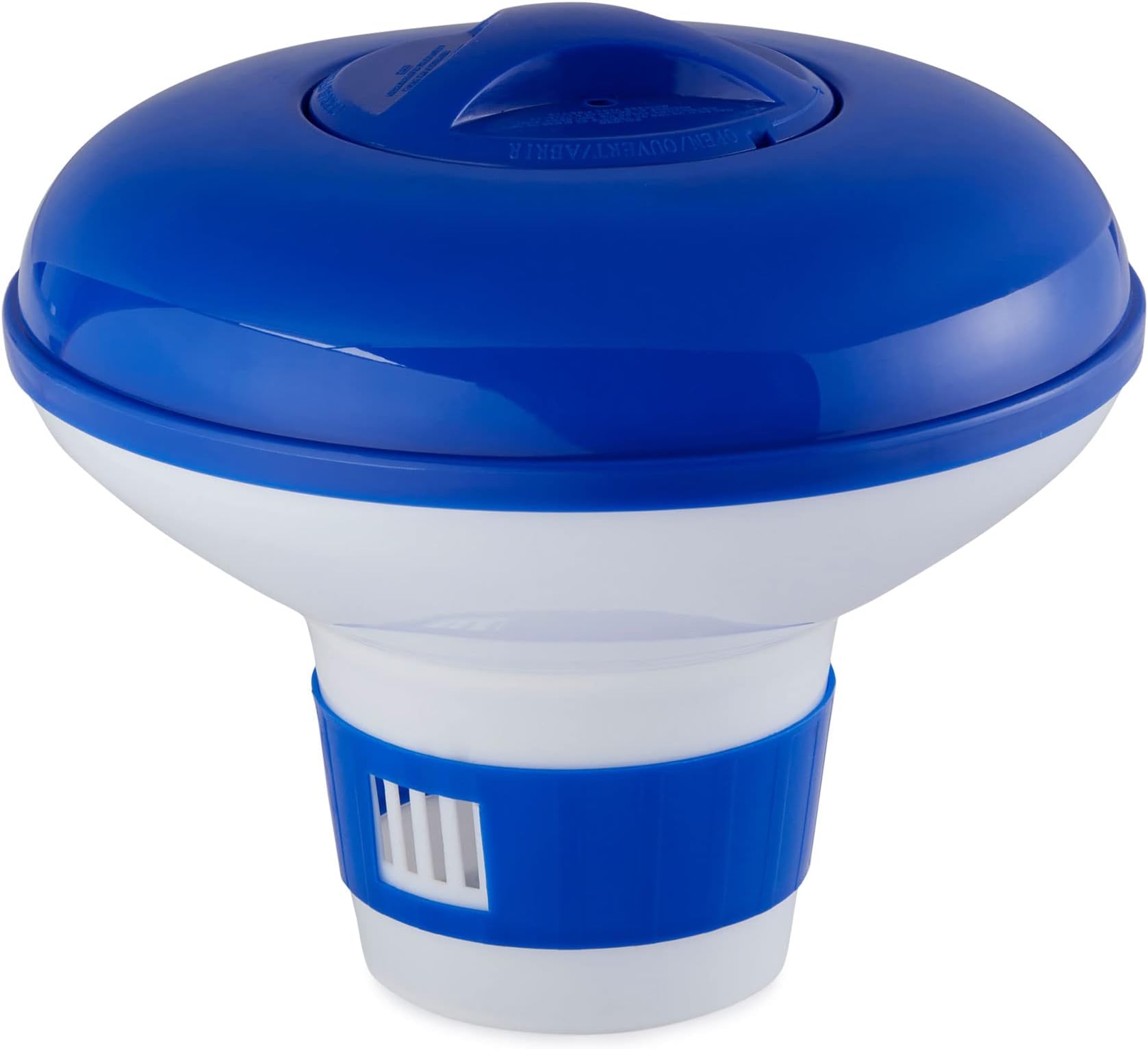 Swimline HYDROTOOLS BY SWIMLINE 8720 Extra Large Capacity Pool & Spa Chemical Dispenser | Compatible With Bromine & Chlorine Supports 1-3’’ Tablets | Adjustable Control Ring For Customizable Flow Rate