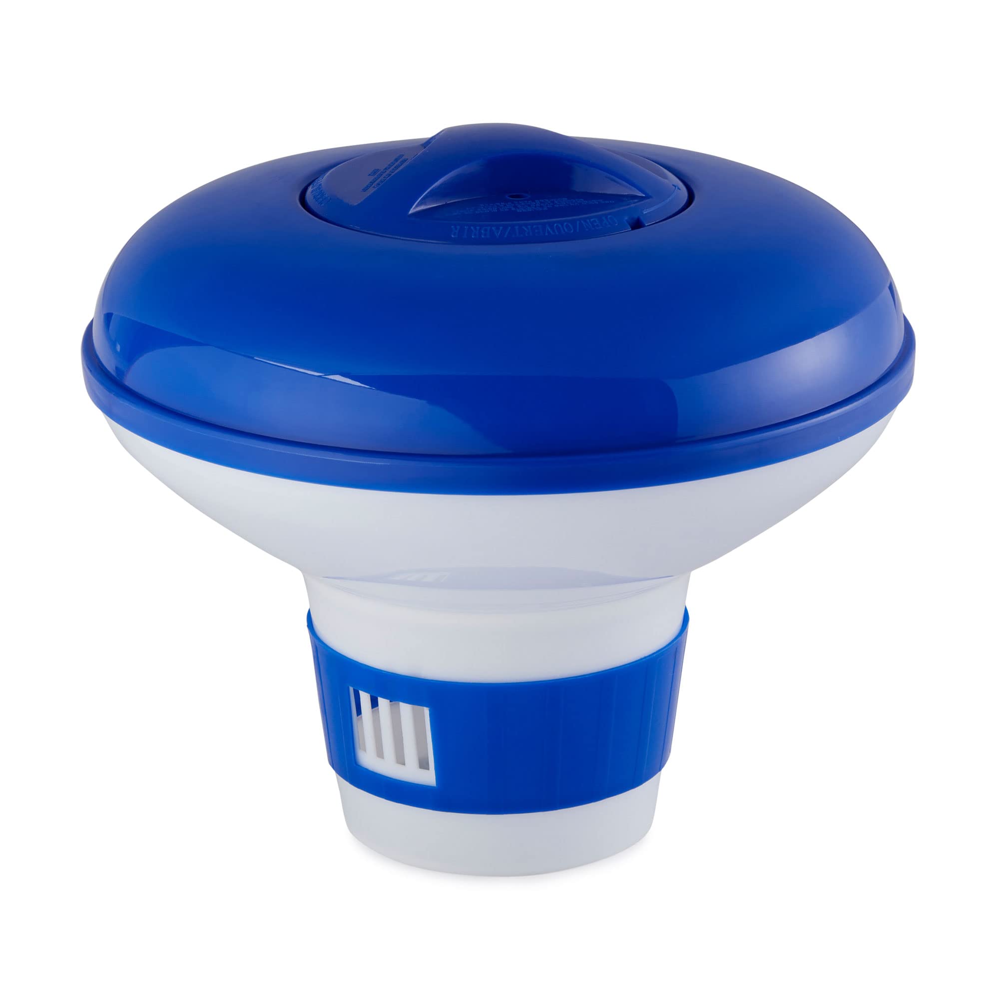 SwimlineHYDROTOOLS BY SWIMLINE 8720 Extra Large Capacity Pool & Spa Chemical Dispenser | Compatible With Bromine & Chlorine Supports 1-3’’ Tablets | Adjustable Control Ring For Customizable Flow Rate