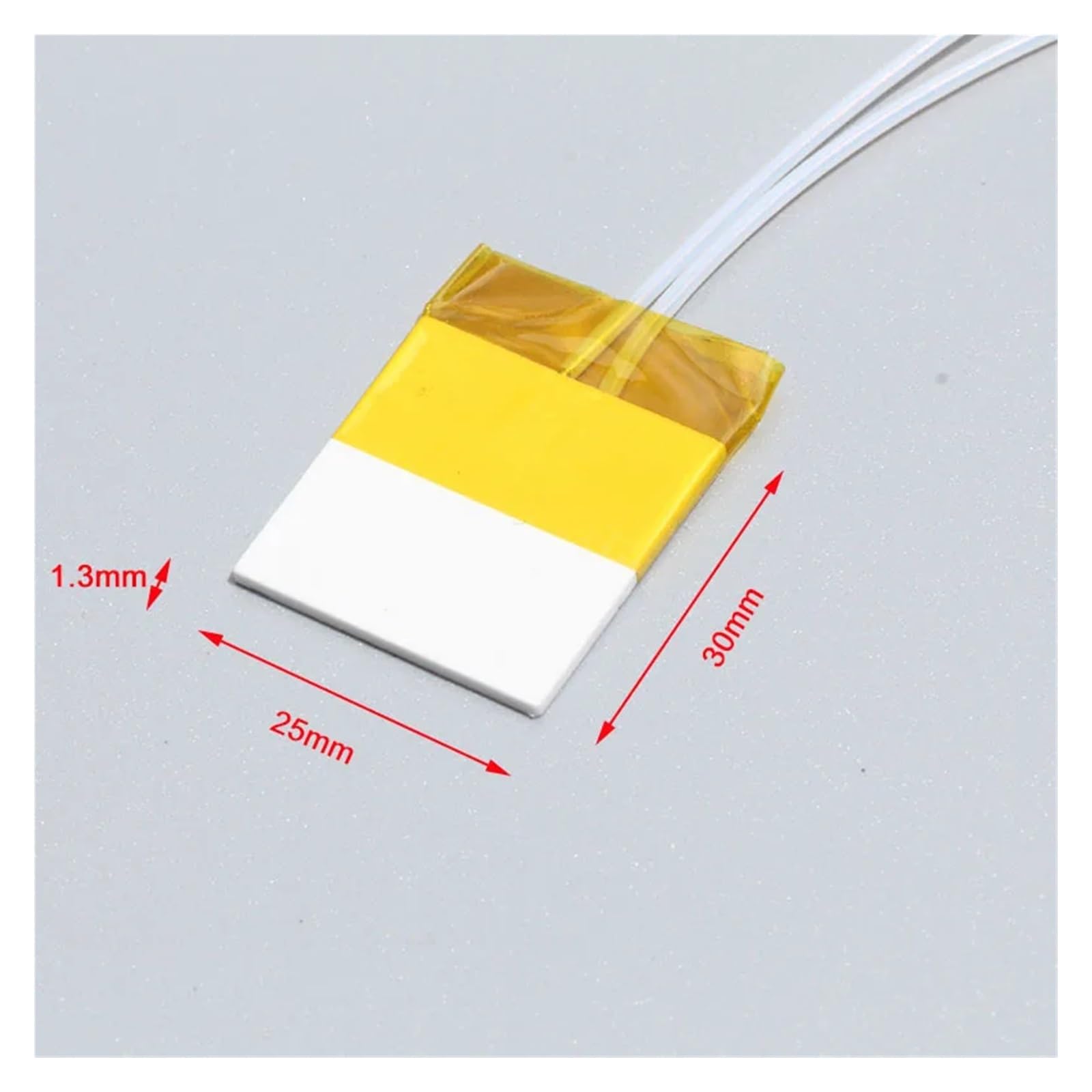 30 x 25 1,3 mm MCH Keramik-Heizplatte, Multispannungs-Heizelement aus Aluminiumoxid (3,7 V–220 V), Stück(36V 80W 450C)