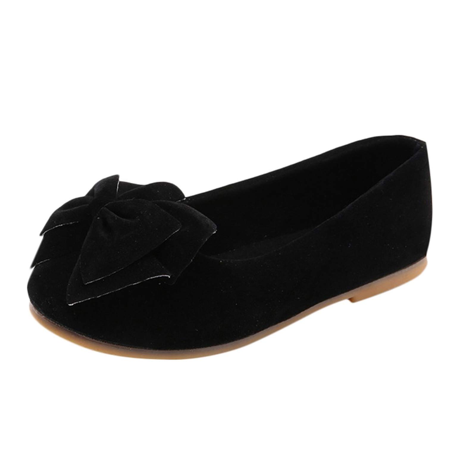 Chaussures de danse pour fille - Chaussures de princesse élégantes avec semelle souple décontractée Ballerines pour fille pour fête de costume