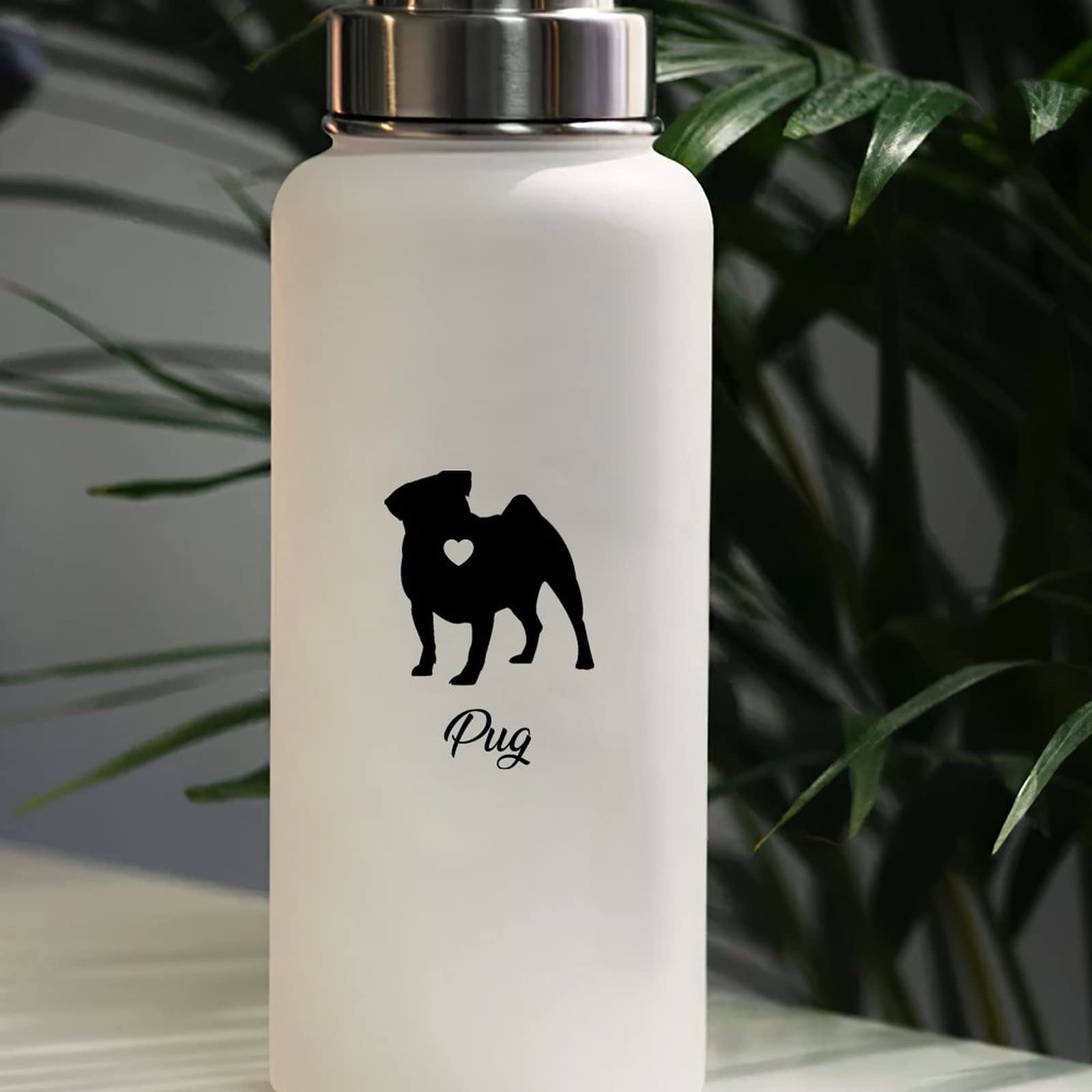 Calcomanía Impermeable De Vinilo Original De Pug Life