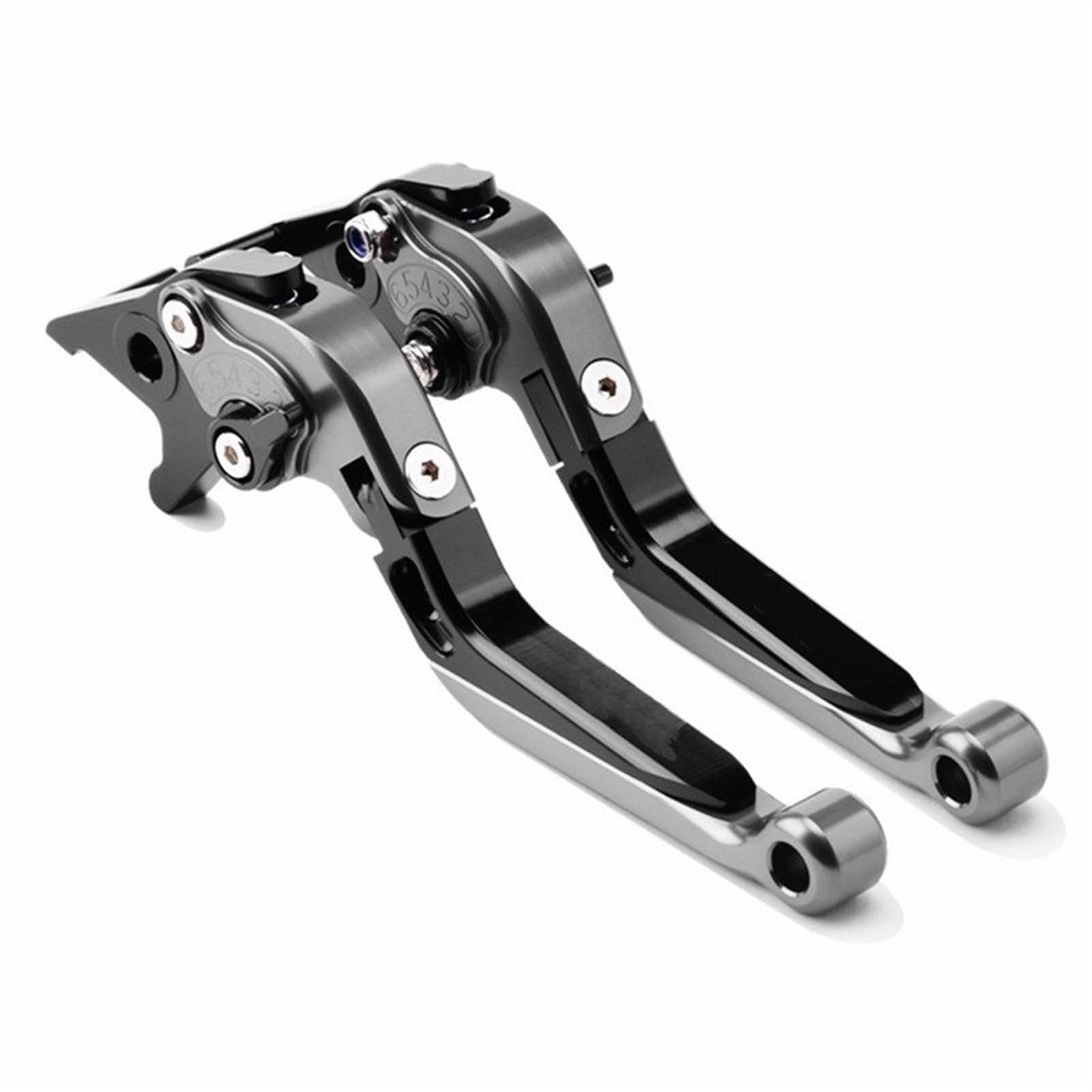 Levier d'embrayage pliable extensible à deux doigts réglable pour moto Monkey 125
