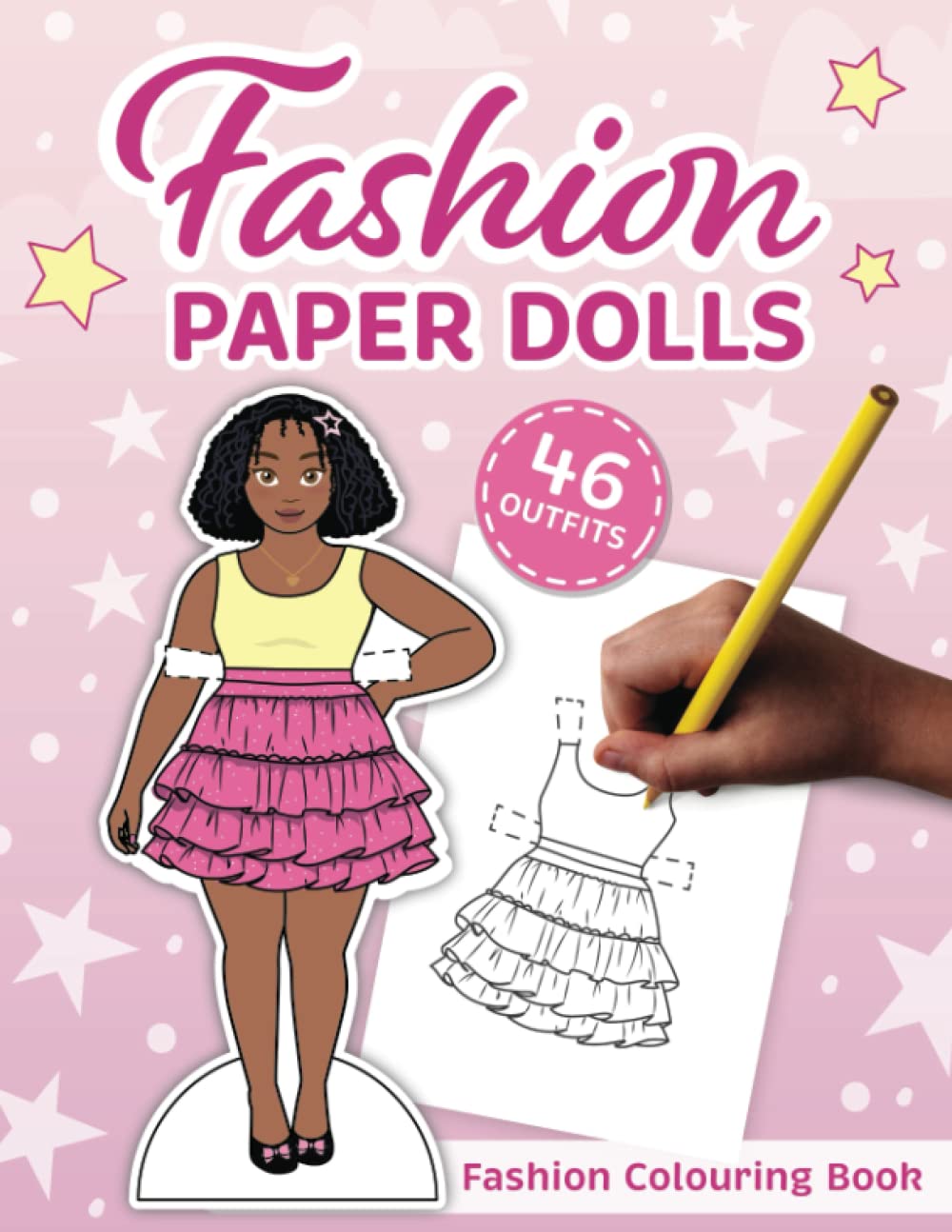 Fashion Paper Dolls - Fashion Colouring Book