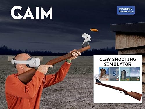 GAIM Clay Shooting Virtual Reality Simulator Fixed Laminate Stock Edition