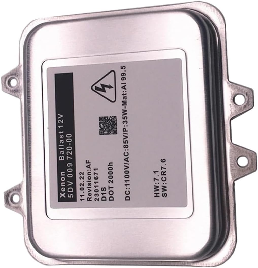 Xenon Ballast Control Unit 5DV009720-00 5DV 009 720 00 1232335 5DV00972000 Compatible with Opel Astra J Insignia Car Accessories