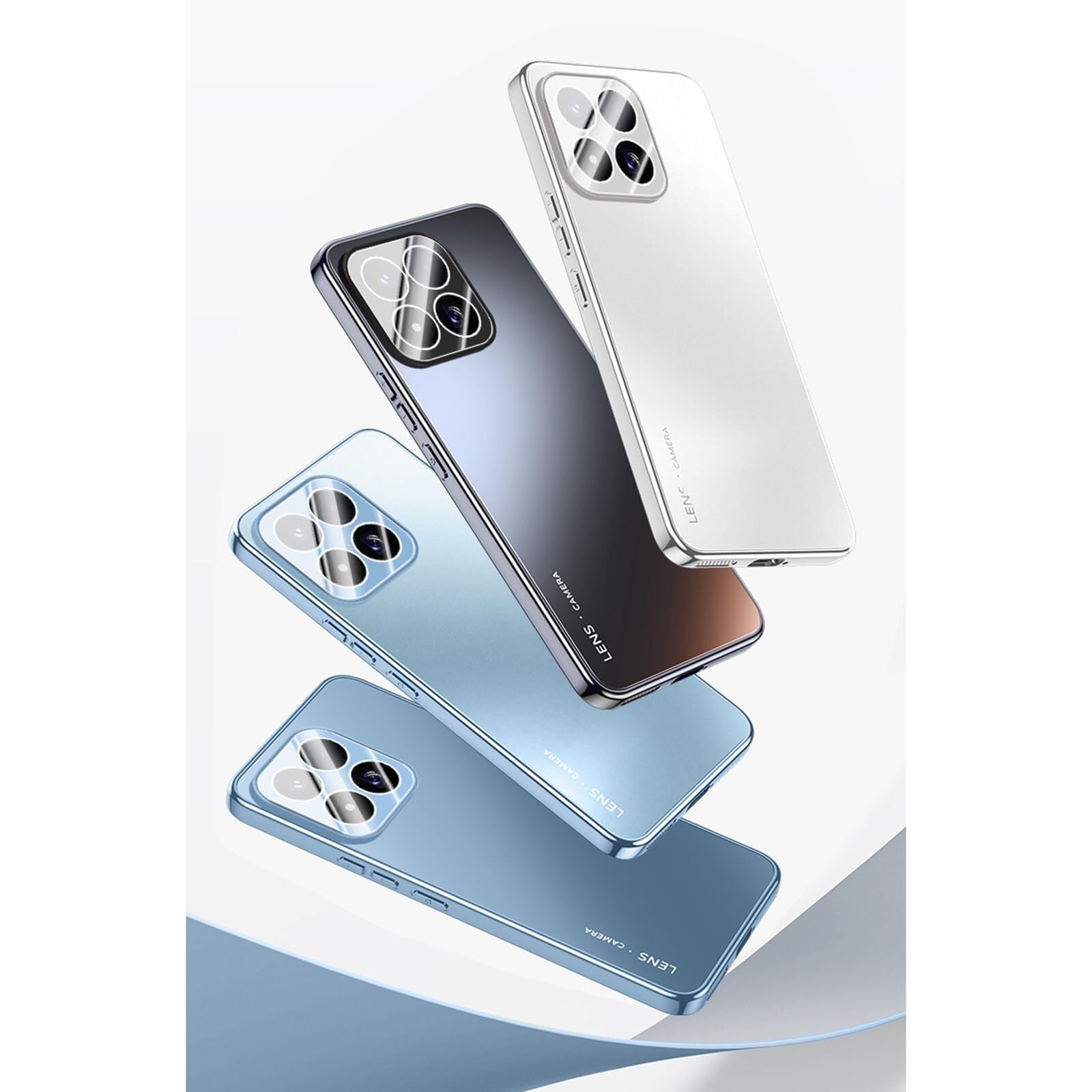 Generico Custodia Per Xiaomi 17Max, Copertura Protettiva Avvolgente Obiettivo Completo Guscio