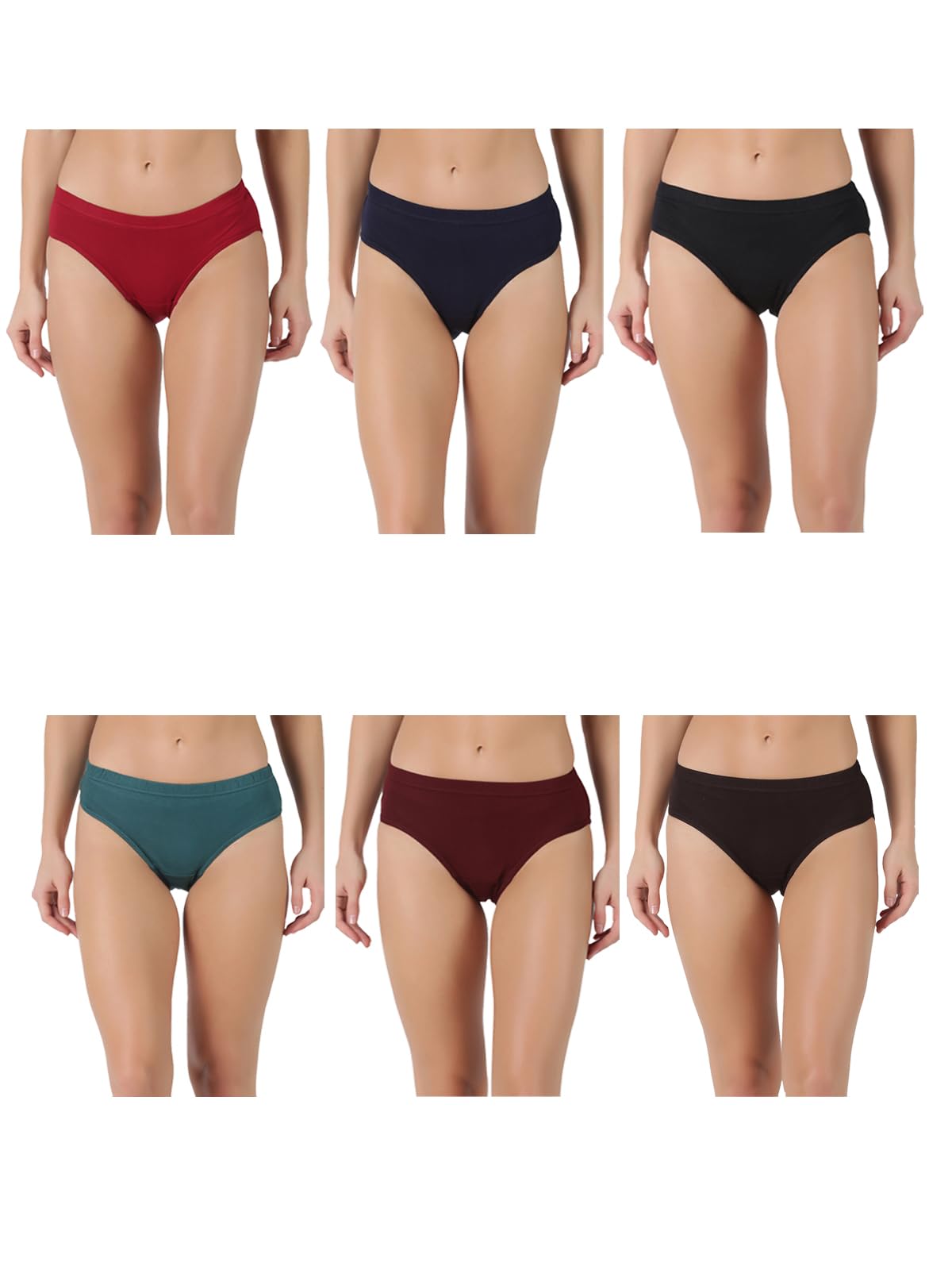 dollar Women's Cotton Panties Regular Solid Briefs-picture-20