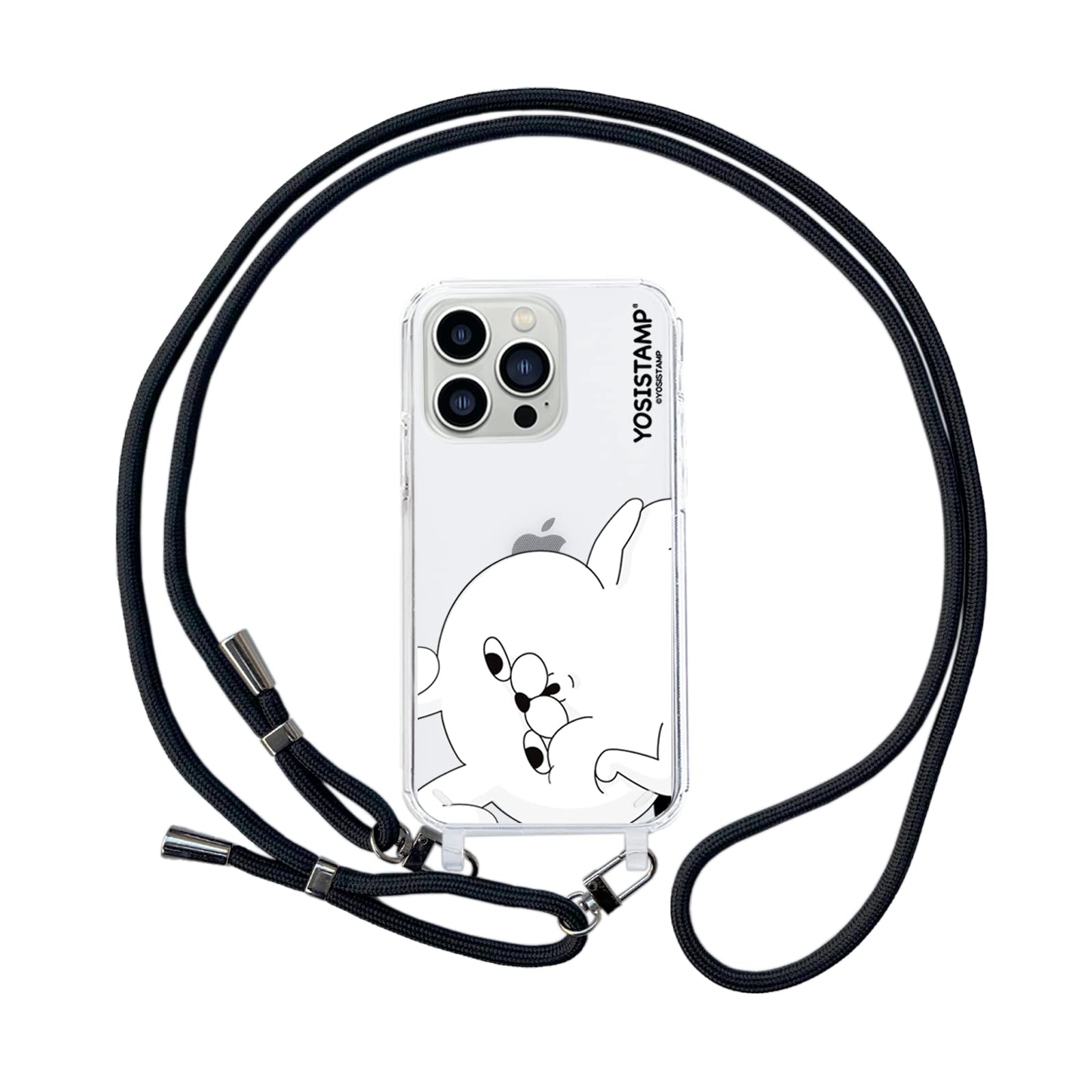 Amazon.co.jp: 【うさぎさん寝転び】 STRAP MOBILE CASE iPhone