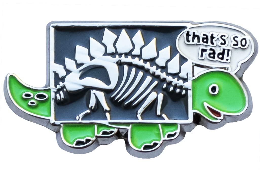 That's So Rad X-Ray Dinosaur Enamel Badge Reel Pin | Cute Radiology Tech Nurse Doctor Healthcare Medical Gift