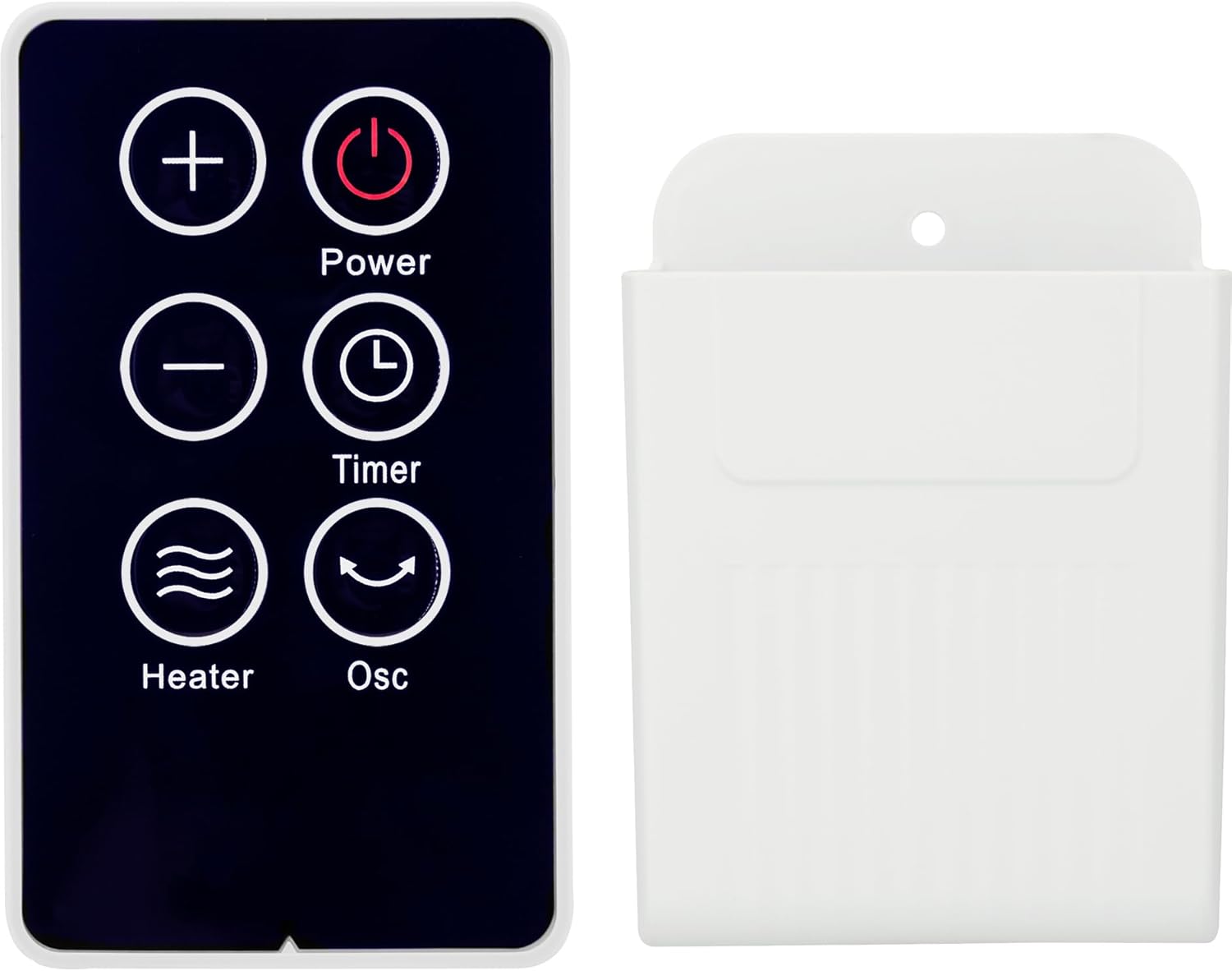 Control Remoto para Calefactor Cerámico con Soporte de Pared