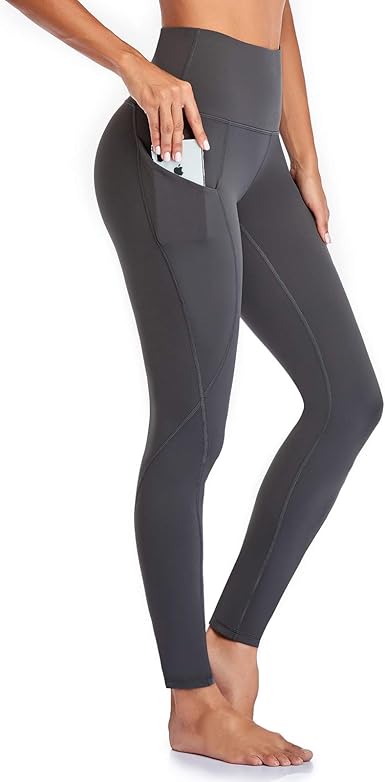 Occffy Leggings Donna,Sportivi Leggings con Tasche Laterali, Allenamento  Opaco Yoga Fitness,Palestra Pantaloni Leggings Oc01 : Amazon.it:  Abbigliamento