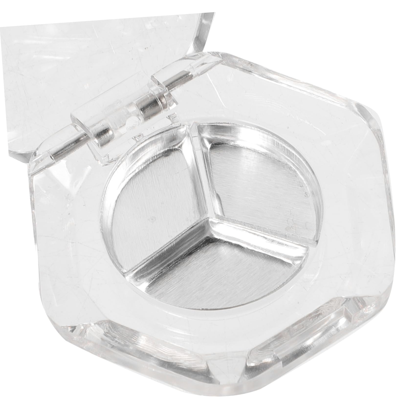 WOFASHPURET 8pcs Eye Shadow Pans Makeup Palette for Blush Eyeshadow Highlighter Compact for Travel