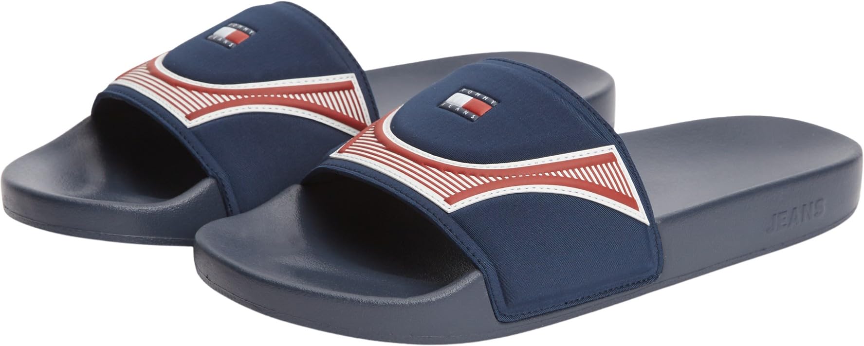 Tommy Jeans Męskie Tommy Jeans sezonowe zjeżdżalnie basenowe EM0EM01742, niebieskie, 10,5
