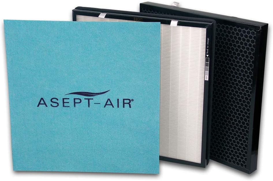 GENUINE LIFE CELL 2550 Replacement Filter Kit with Washable Pre-filter and 2-Stage True HEPA/Carbon Filter - Fits 2550 Model Only - Captures 99.97% of Dust, Pet Dander, Mold Spores, Pollen, Allergens
