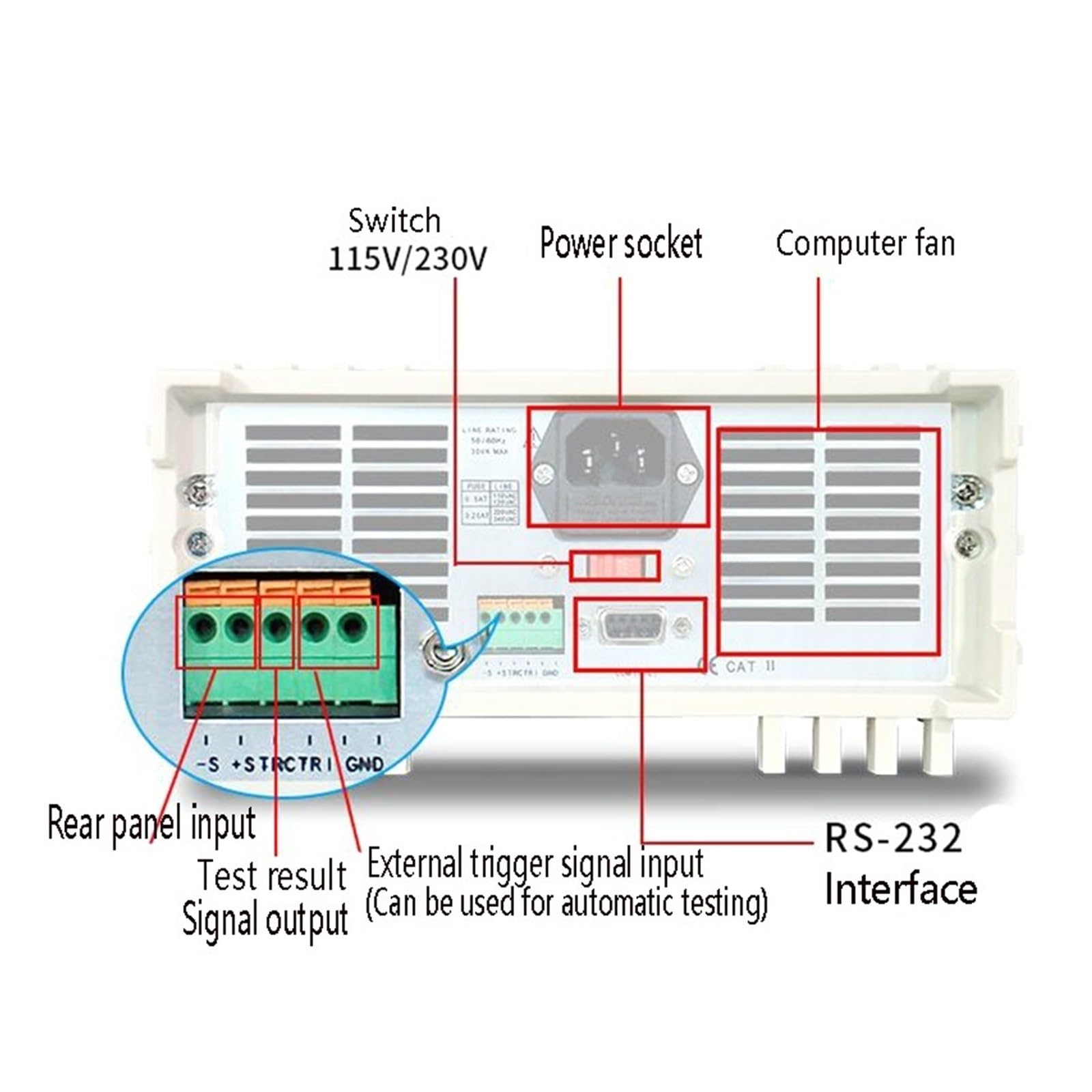Tester Baterii, 8711 programowalne obciążenie elektroniczne DC 150W 30A o wysokiej precyzji 0,1mA Tester pojemności akumulatora przyrząd do rozładowania(IV8711)