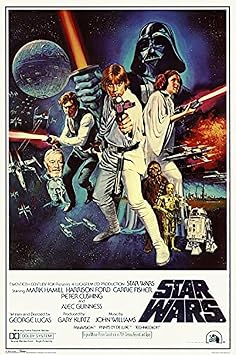 Star Wars - Episode IV New Hope - Classic Movie Poster 24 x 36in
