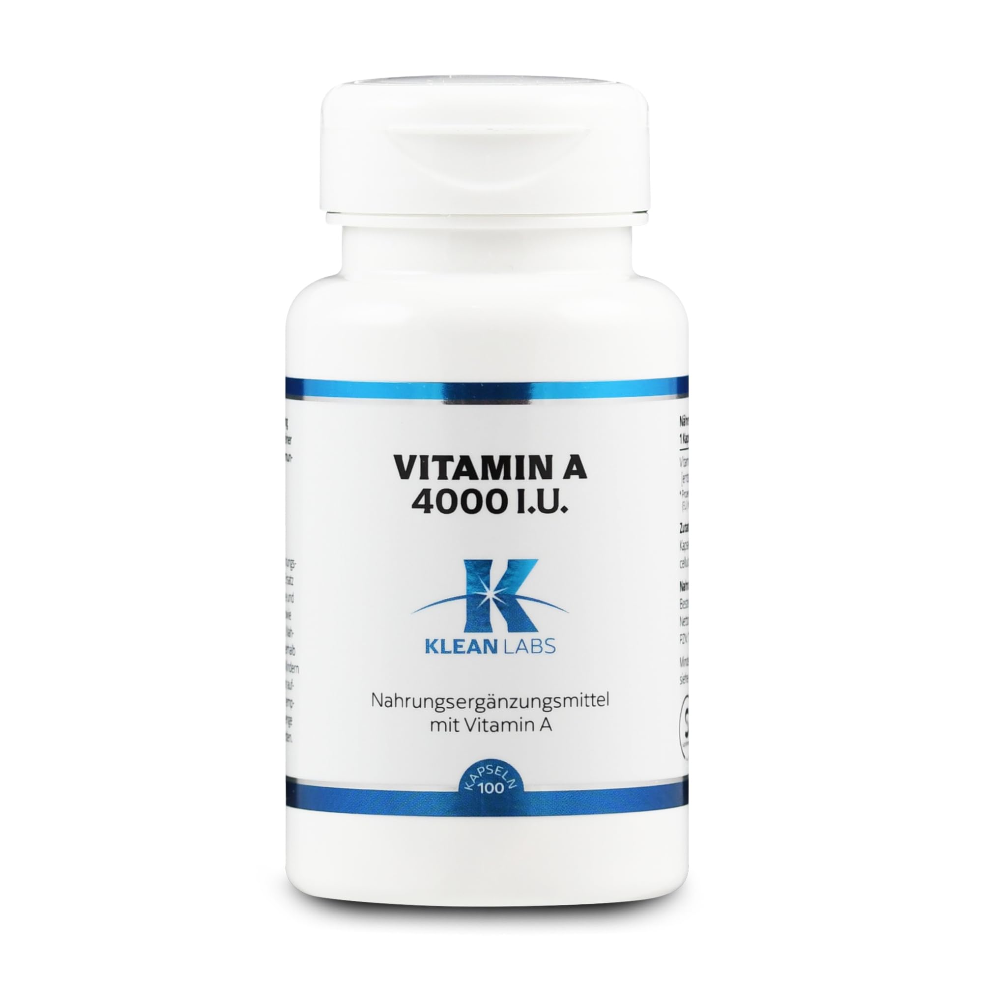 Klean Labs Vitamin A Kapseln 4000 I.E.