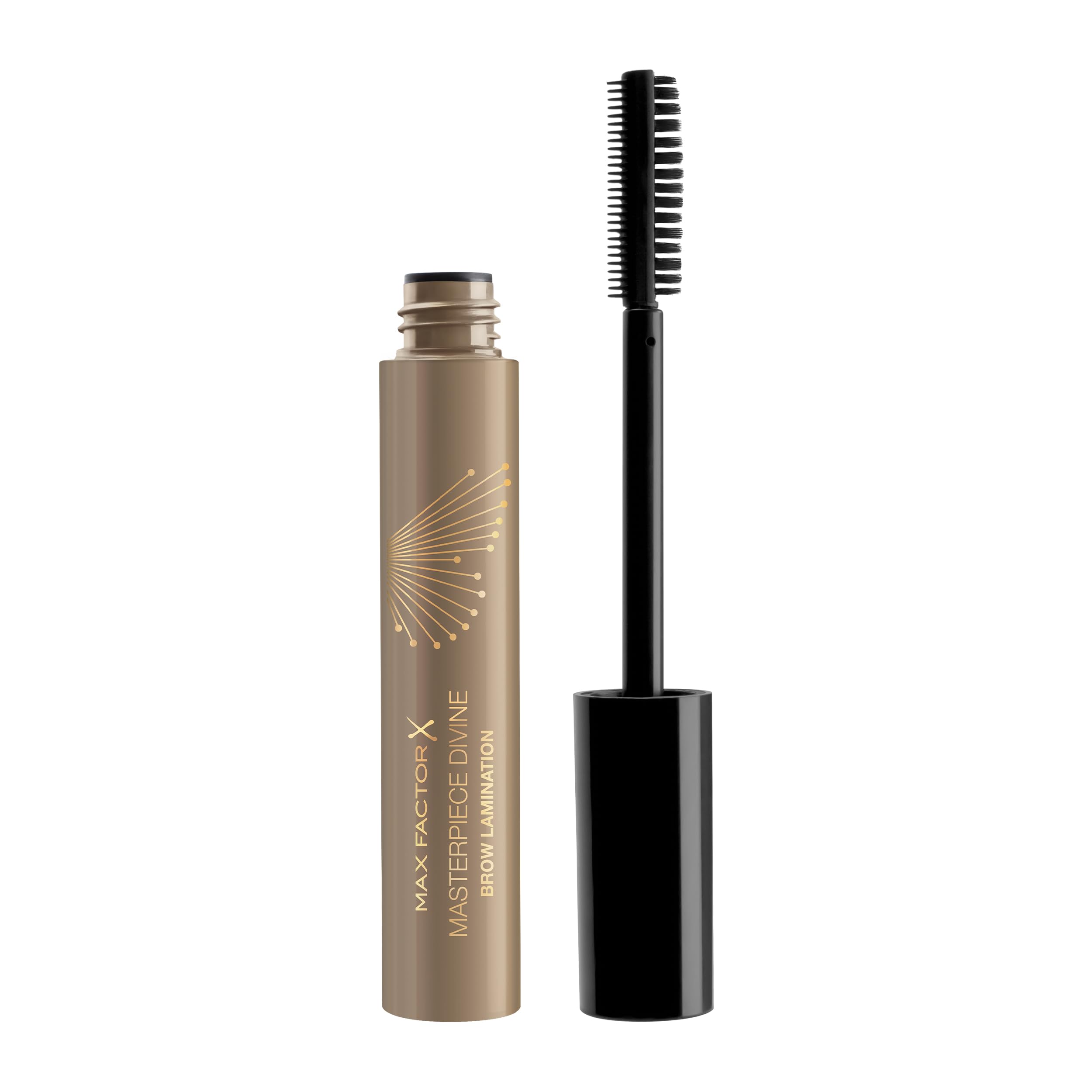 Max Factor Masterpiece Divine Brow Lamination Gel, Augenbrauengel mit pflegender Gel-Wachs-Formel für professionelle Lamination-Looks, Fb. 002 Light