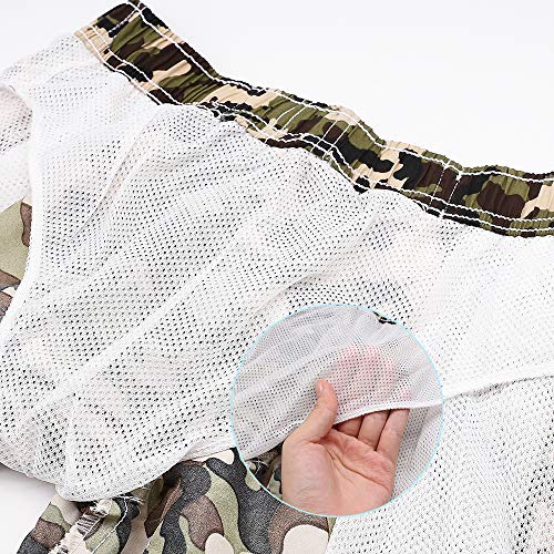 techcity Boys Teens Swim Trunks, Quick Dry Surfing Beach Sports Running Swim Shorts with Drawstring 6T to 18/203