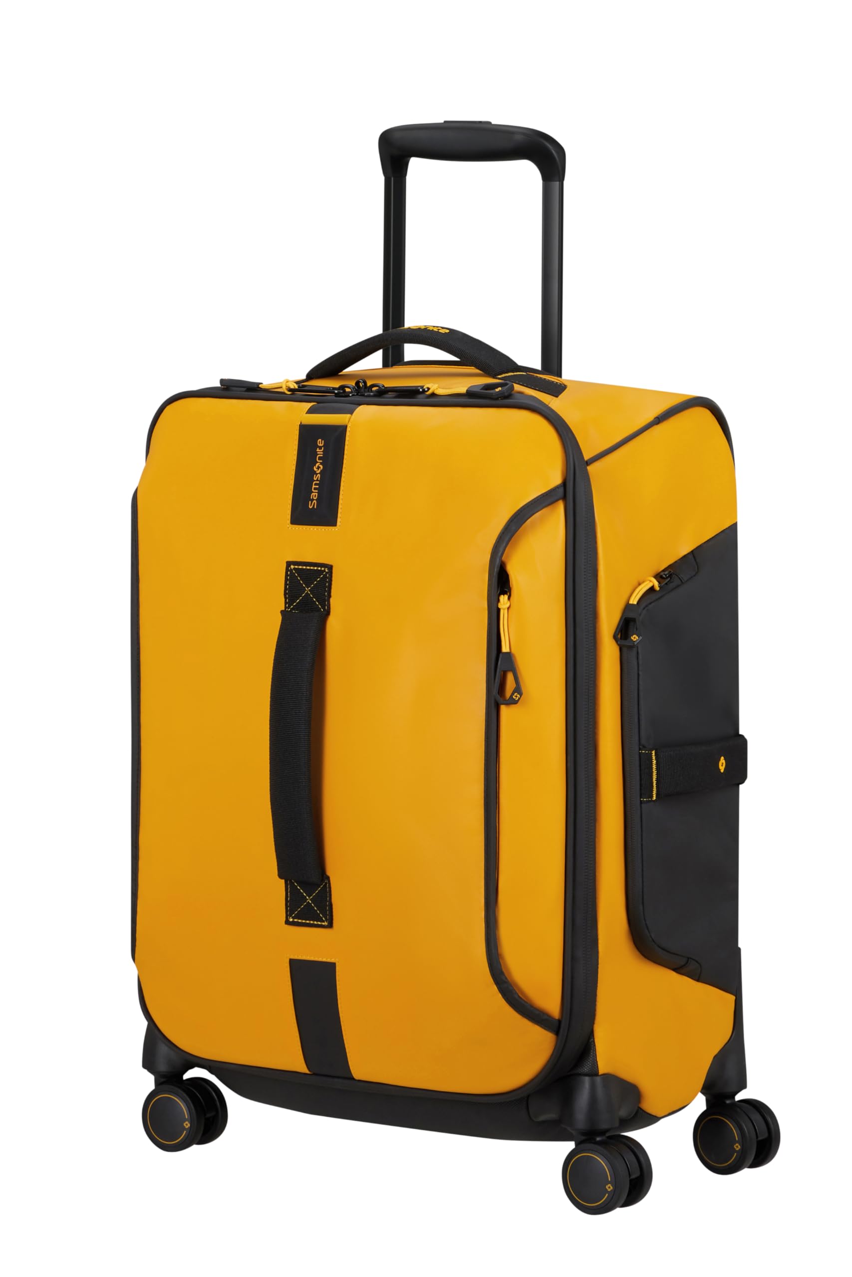 Samsonite Paradiver Light - Valigia Bagaglio a Mano 55 x 40 x 23 cm, Valigia Morbida da Cabina per EasyJet, Wizz Air & la maggior parte delle compagnie aeree, 48L, Giallo (Yellow)