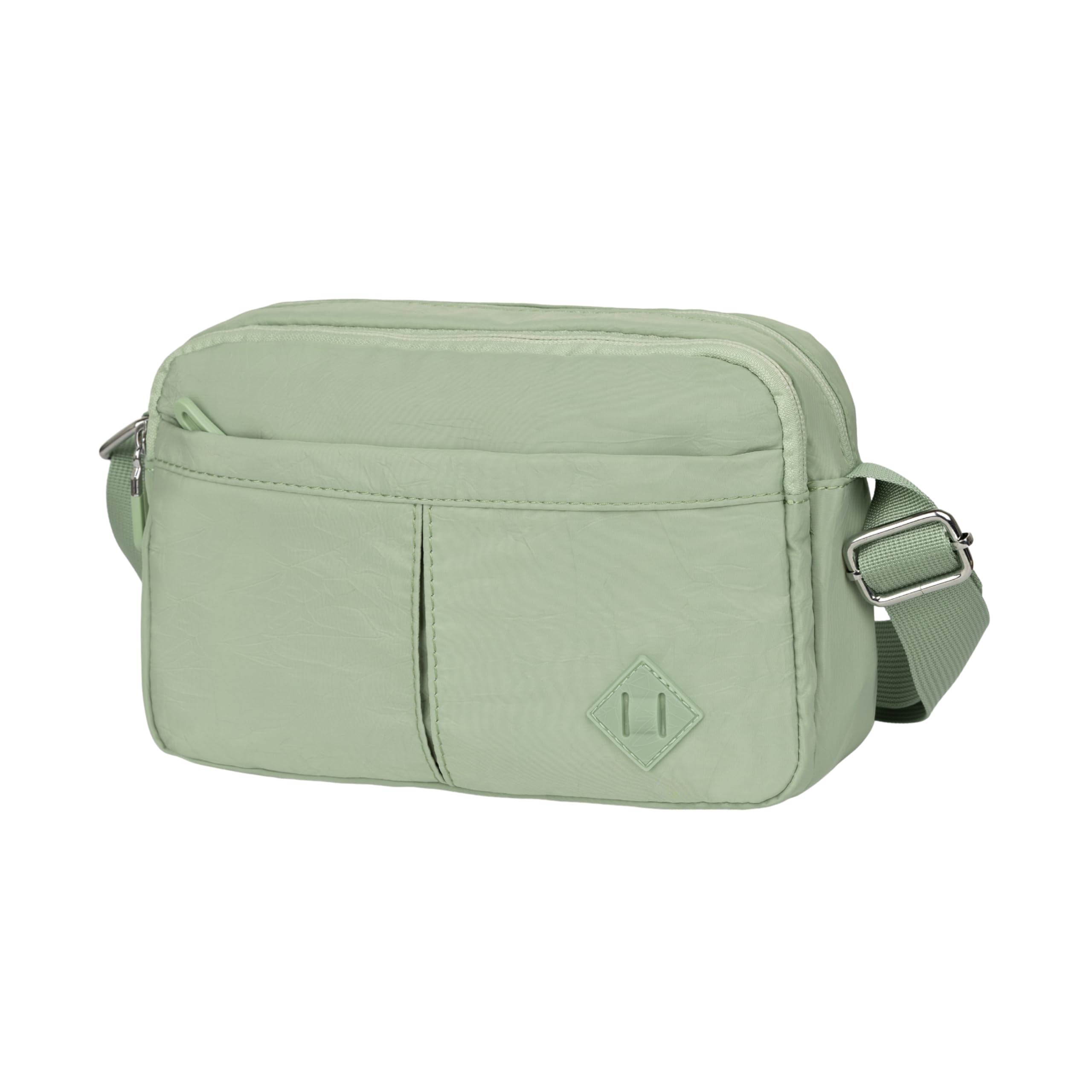 PRANIJ Women’s Crossbody Bag – Lightweight Waterproof Shoulder Bag with Multiple Pockets, Adjustable Strap, Stylish Travel Purse for Everyday Use (Sage Green) 1