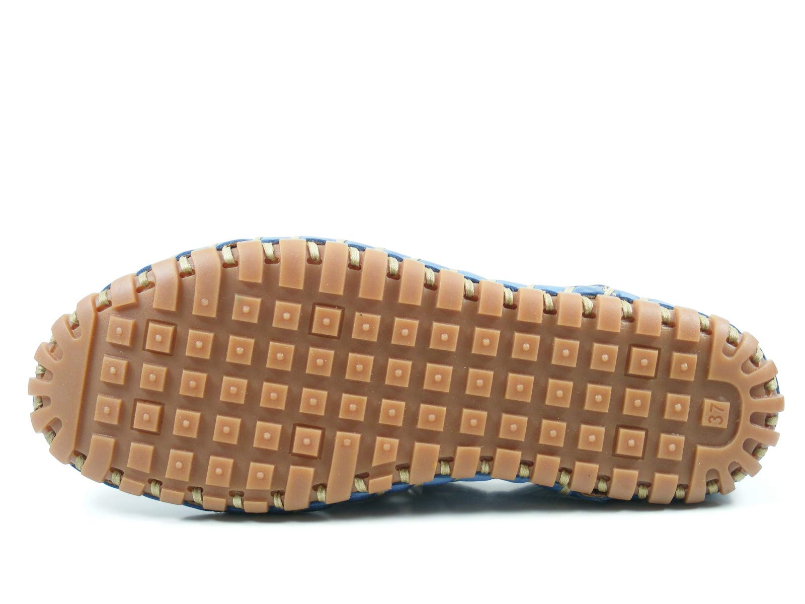 Gemini Damen Halbschuh Schnürschuh Leder Sneaker Lochmuster 031210-02